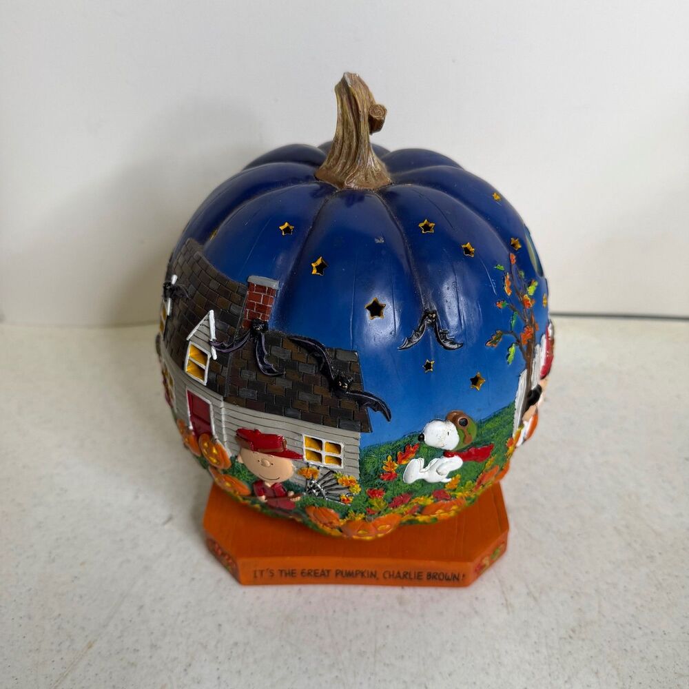 Peanuts It's The Great Pumpkin Charlie Brown Pumpkin